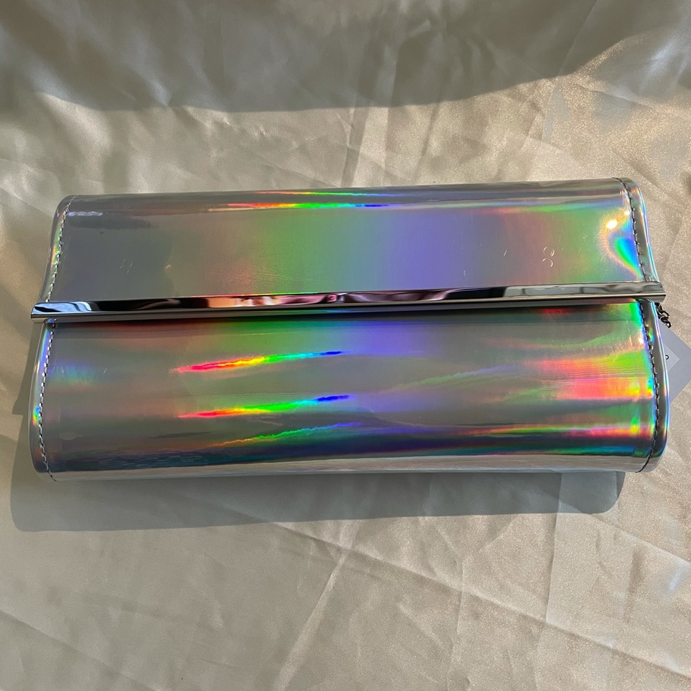 Holographic shoulder bag